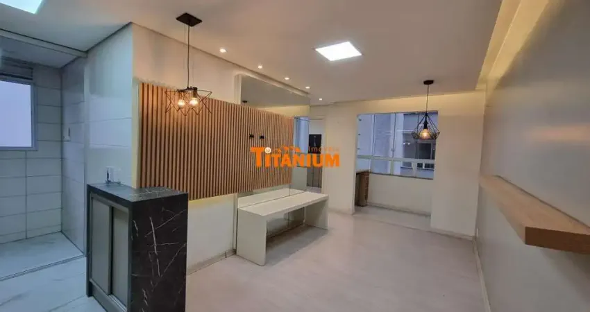 Apartamento 2 dormitórios ,semimobiliado, sacada com churrasqueira , local plano, garagem à venda em novo hamburgo, vila rosa.