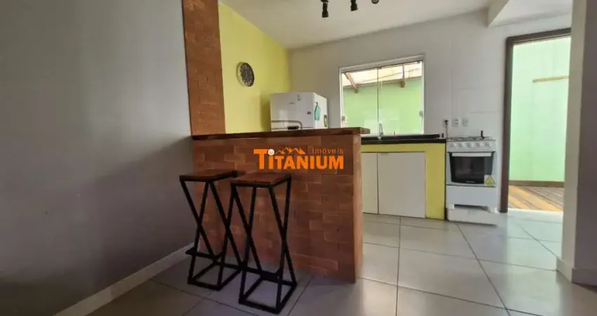 Sobrado para locação, condomínio fechado em novo hamburgo, bairro operário - churrasqueira, ar condicionado e escritório