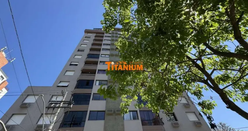 Apartamento com 2 dormitórios, sendo uma suíte, 3 banheiros, sacada, frente, com vista, garagem coberta, 2 elevadores, à venda em novo hamburgo, no centro.