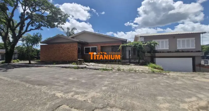 Casa para aluguel em novo hamburgo, bairro ideal, com churrasqueira e garagem coberta