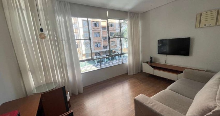 Alugo apartamento 1 dormitório mobiliado, Boqueirao, Santos