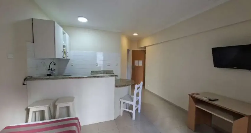Flat com 1 quarto à venda na Rua Jorge Tibiriçá, Gonzaga, Santos