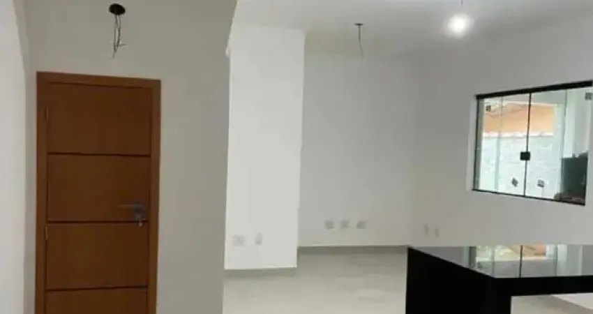 Vendo ampla sobreposta térrea nova de 3 dormitórios, suítes e 2 vagas de garagem na aparecida em santos