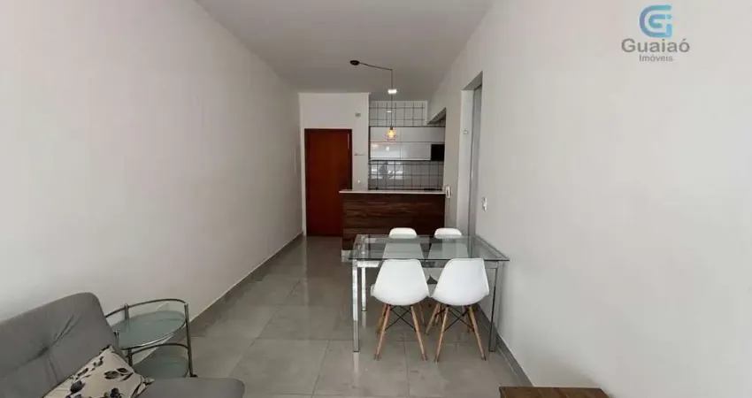 Alugo apartamento 01 dormitório, mobiliado, lazer completo na cobertura, 01 vaga de garagem, próximo da unimes, unilus e hospital guilherme àlvaro, encruzilhada, santos.