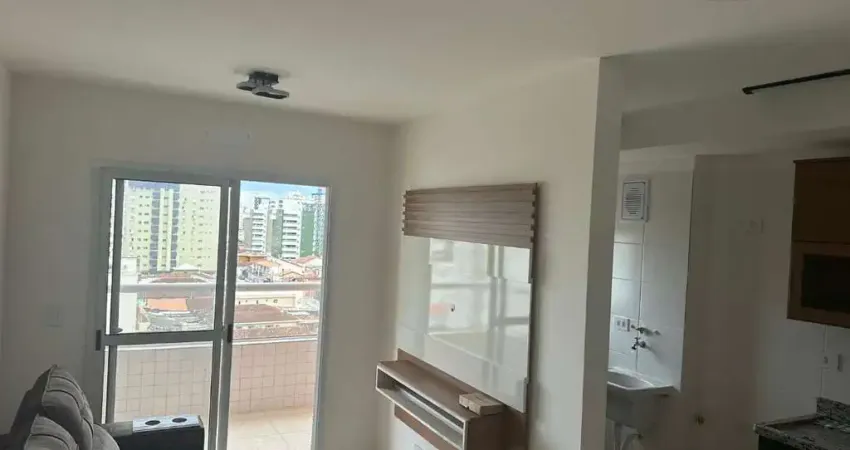 Vendo apartamento mobiliado, 02 dormitórios, guilhermina, praia grande