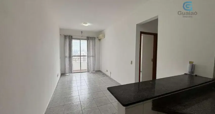 Vendo apartamento 01 dormitório, andar alto, frente para a rua, lazer completo, 01 vaga de garagem, próximo da unimes, unilus e guilherme àlvaro, encruzilhada, santos.