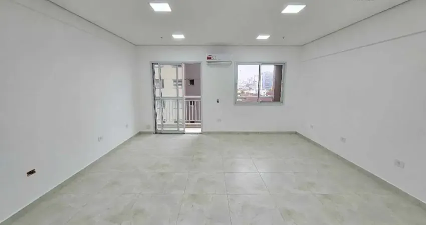 Vendo sala comercial, com sacada e banheiro privativo, 01 vaga de garagem no fusion office, vila mathias