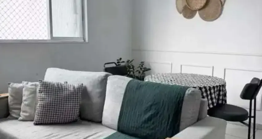 Vendo lindo e moderno apartamento mobiliado de frente de 03 dormitorios no bairro do Boqueirão em Santos.