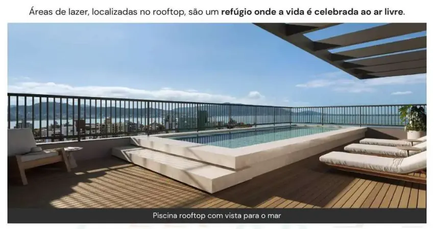 Apartamento 1 Dormitório com Vista Mar e Varanda Gourmet – Coqueiros, Florianópolis
