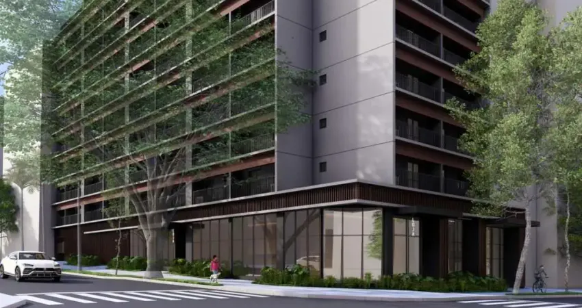 Apartamento à venda em são paulo, pinheiros, com 1 quarto, 29,33m²