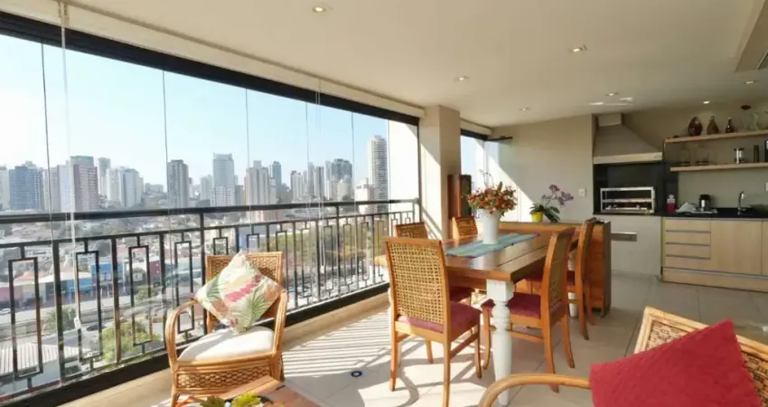 Apartamento para venda em bosque da saúde com 3 quartos, sendo 3 suítes , 140m²