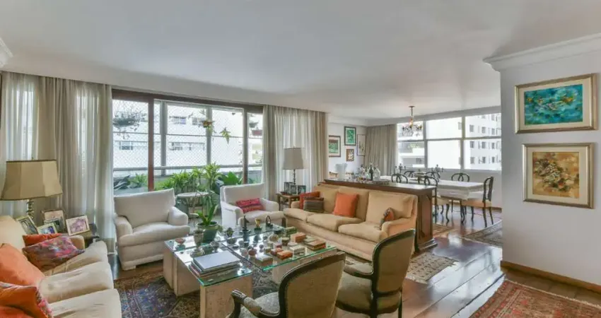 Apartamento tipo para venda em higienópolis com 4 quartos, sendo 2 suítes, 263m²