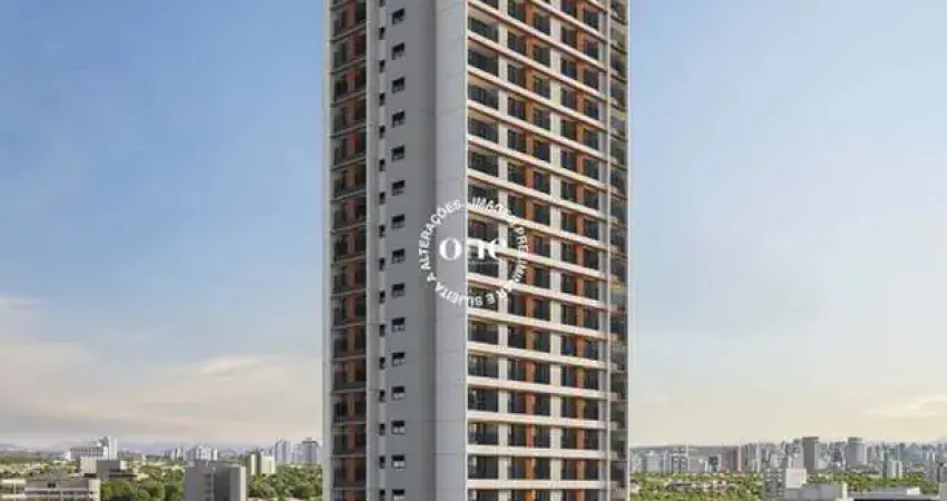 Apartamento à venda em são paulo, pinheiros, com 2 quartos, 39,5m²
