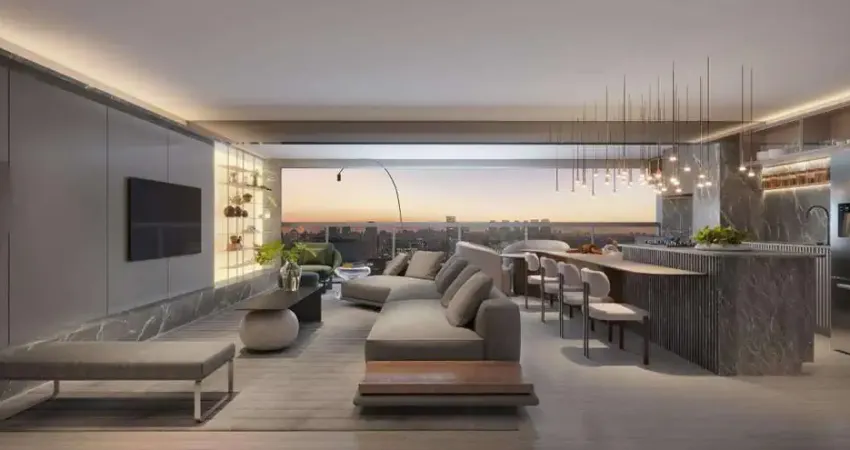 Apartamento para venda em Moema com 4 quartos, sendo 4 suítes , 189m²