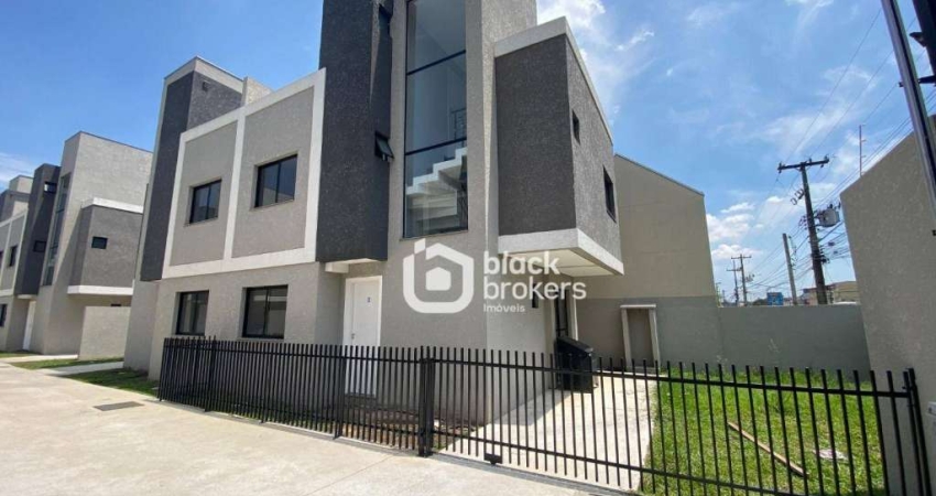 Sobrado 3 quartos, amplo terreno à venda, 105 m² por R$ 639.000 - Uberaba - Curitiba/PR