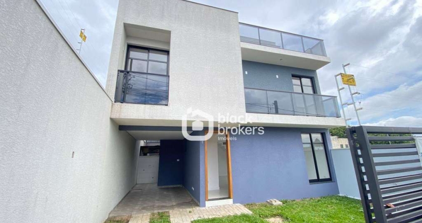 Sobrado Frente Para Rua 3 Quartos Á Venda, 140 m² por R$ 765.000 - Atuba - Curitiba/PR