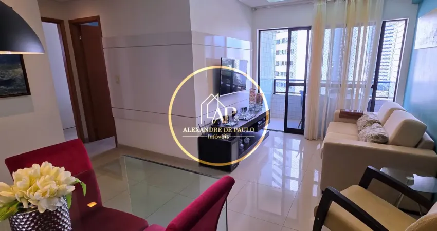 Aluguel apartamento mobiliado – 2 quartos, nascente, excelente localização encruzilhada, recife - pe