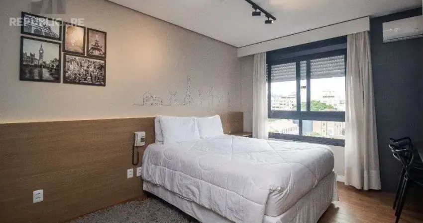 Apartamento studio para alugar na cidade baixa com 1 dormitório e 29 m².