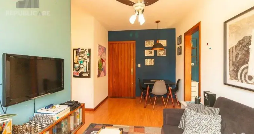 Apartamento à venda no bairro azenha - 50 m² com 2 dormitórios/quartos disponíveis.