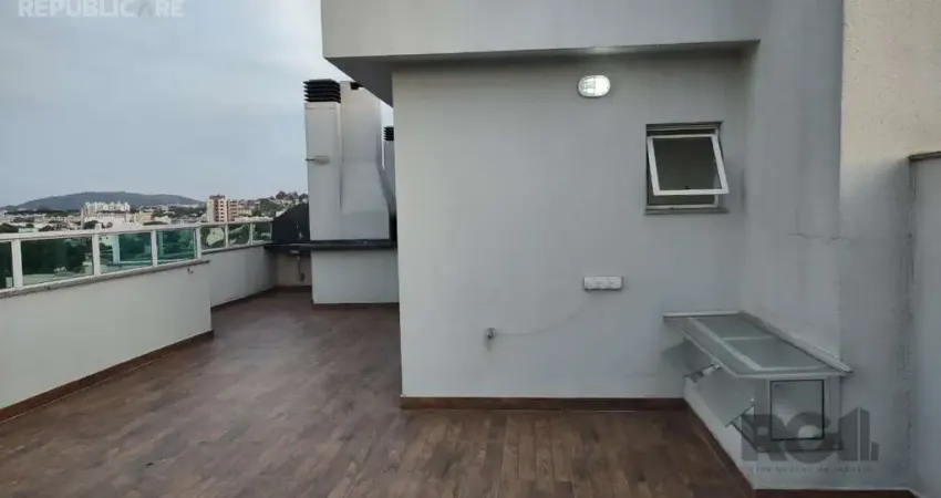 Cobertura à venda no bairro cristal, 3 dormitórios e 166 m² de área útil