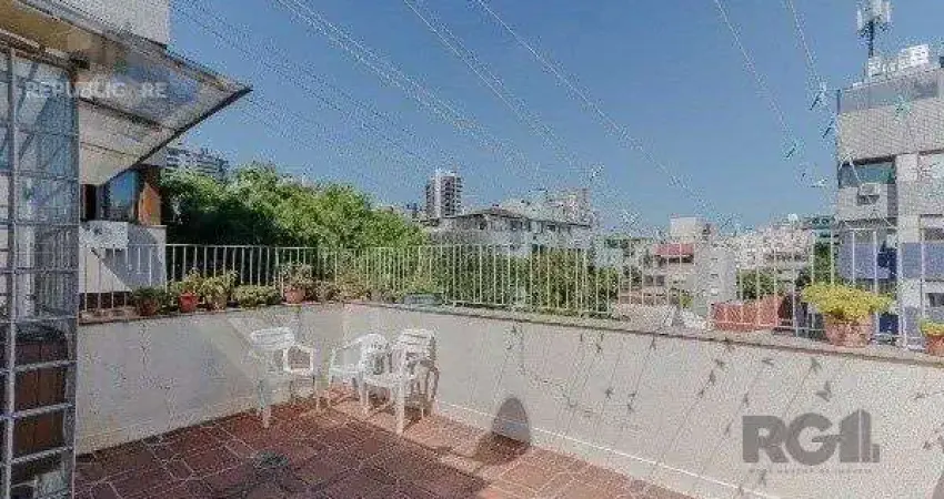 Apartamento cobertura à venda no bairro petrópolis com 156 m² e 2 dormitórios.