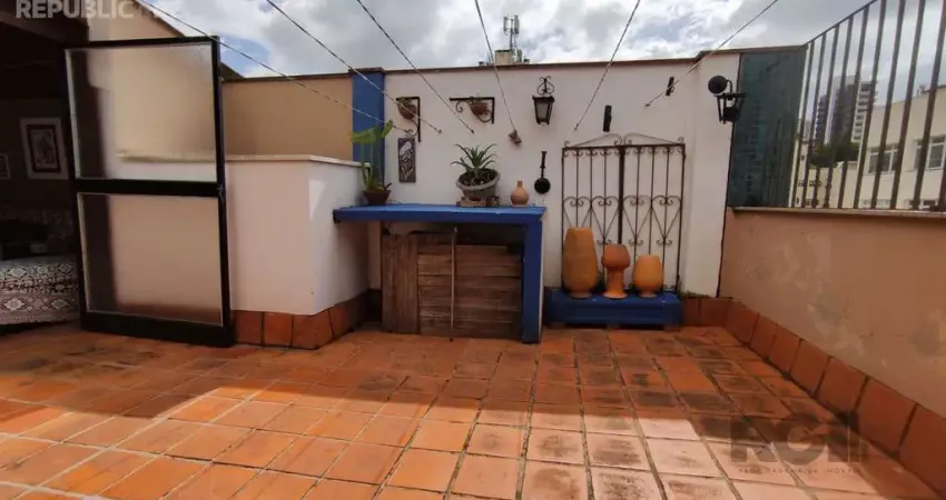 Apartamento cobertura à venda em petrópolis com 77m² e 2 dormitórios/quartos.