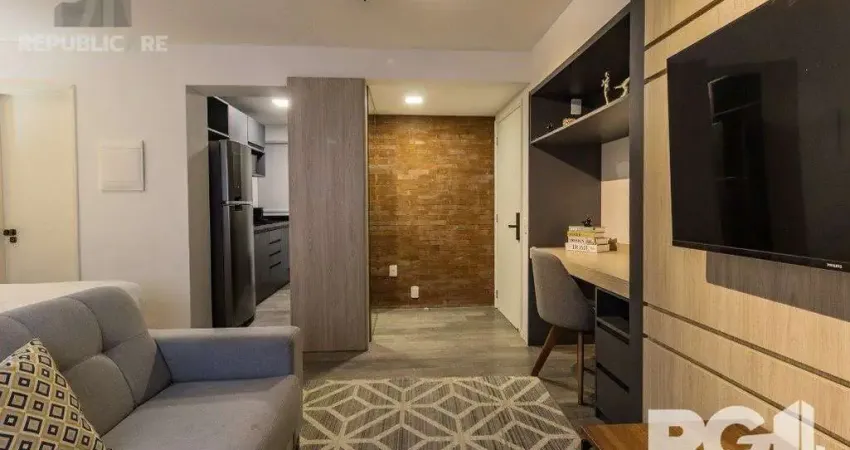 Apartamento studio à venda no centro histórico com 37 m² e 1 dormitório/quarto