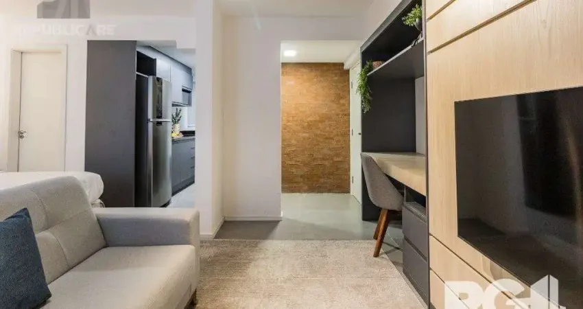 Apartamento studio à venda no centro histórico com 37 m² e 1 dormitório/quarto.