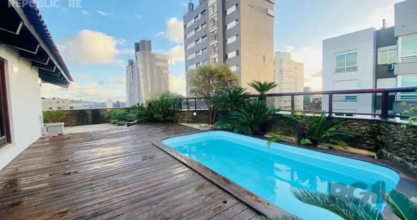 Cobertura à venda no bairro três figueiras com 3 dormitórios e 337 m² disponíveis.