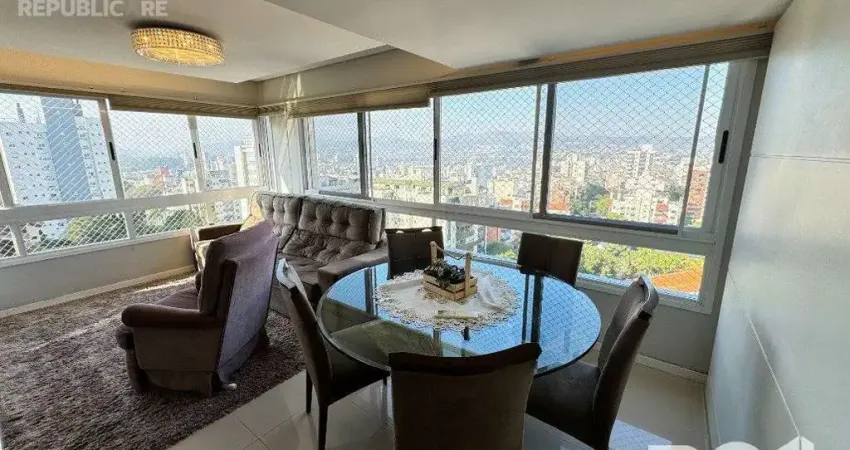 Cobertura à venda com 185 m² em petrópolis - 3 dormitórios/quartos disponíveis!