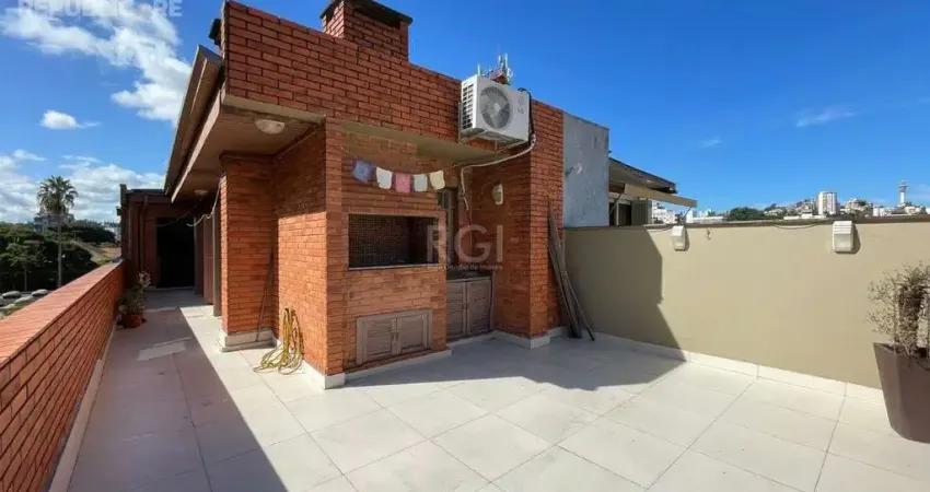 Cobertura à venda no menino deus com 5 dormitórios e 255 m² de área útil.