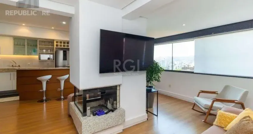 Cobertura à venda no jardim do salso com 190 m² e 2 dormitórios/quartos disponíveis