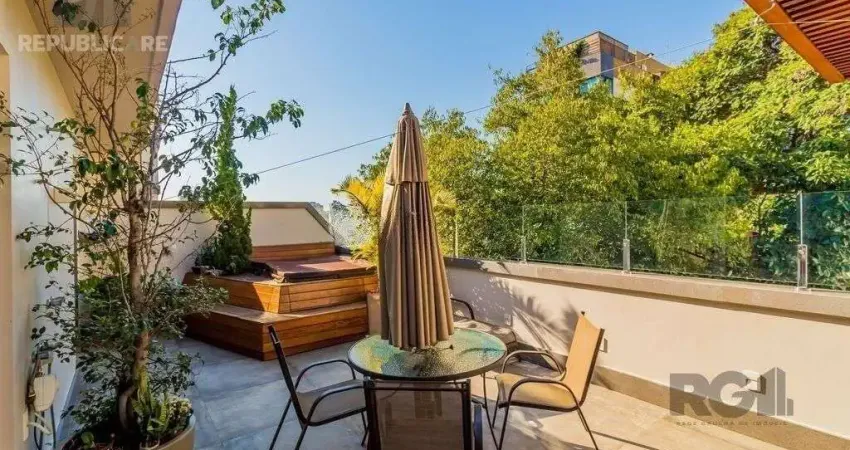 Cobertura de apartamento à venda no bairro mont serrat com 3 dormitórios/quartos e 182 m².