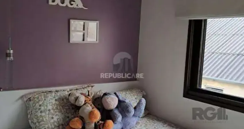 Apartamento de dois quartos, suíte e uma vaga de garagem no bairro Santana em Po