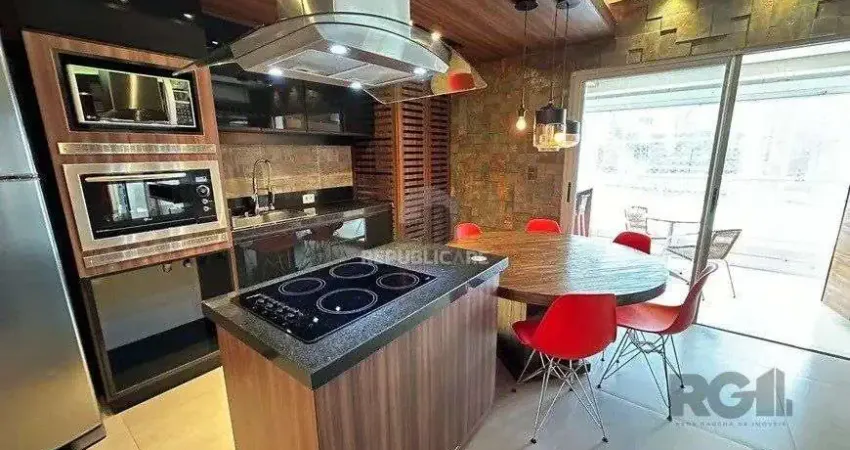 Apartamento 2 dormitórios, sendo 1 suíte, 77 m² de área privativa e 2 vaga(s) de