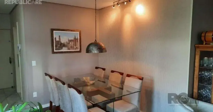 Apartamento à venda no bairro cristal: 98m² com 2 dormitórios/quartos disponíveis!