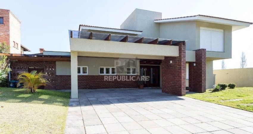 Casa Condominio para Venda - 480.25m², 5 dormitórios, sendo 4 suites, 4 vagas -