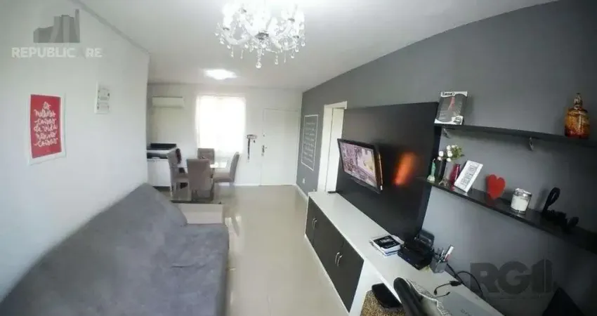 Apartamento à venda no bairro camaquã, 1 dormitório e 45 m² de área útil.