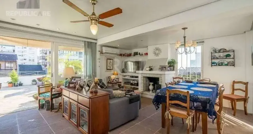 Cobertura à venda no bairro são joão com 213 m² e 4 dormitórios/quartos