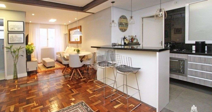 Apartamento para Venda - 70m², 1 dormitório, 1 vaga - Petrópolis