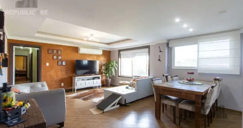 Apartamento à venda no bairro medianeira com 124 m² e 3 dormitórios/quartos disponíveis