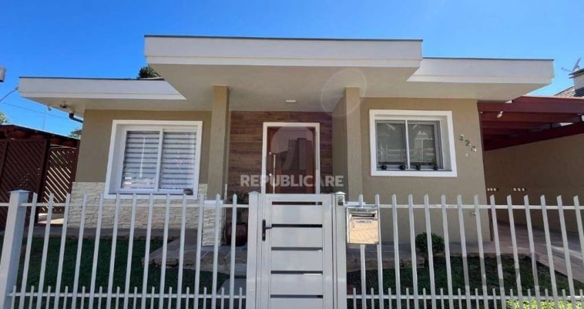 casa de 03 dormitorios com suite e cozinha americana