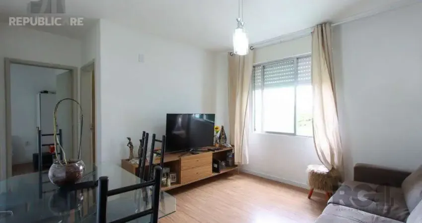 Apartamento à venda no bairro cristal - 50 m² e 2 dormitórios/quartos disponíveis