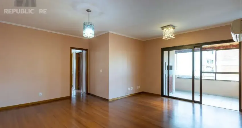 Apartamento à venda no menino deus com 118 m² e 3 dormitórios/quartos disponíveis