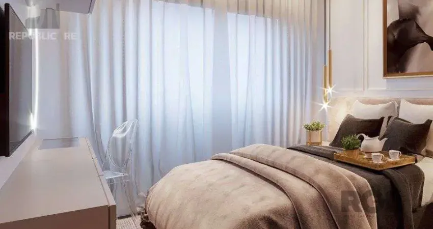 Apartamento à venda no menino deus, 85 m² e 2 dormitórios/quartos disponíveis.