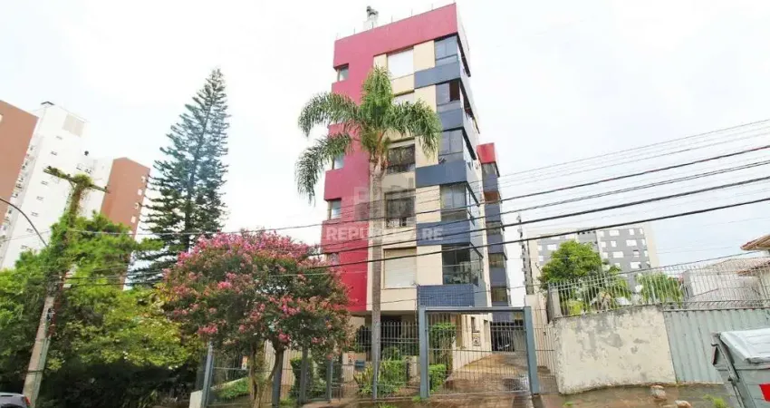 Apartamento de dois dormitórios e uma vaga de garagem na Rua Marcelo Gama, bairr