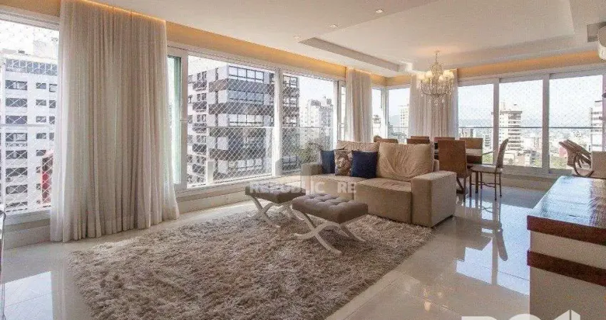 Belíssimo apartamento todo decorado por arquiteto. Apartamento com 170 m2, 3 suí