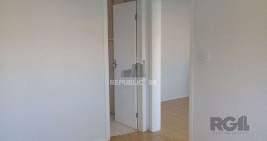 Apartamento de 36,79m² com 1 suíte.