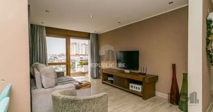 Apartamento 129m² - 3 dormitórios, 1 suíte, 1 vaga no bairro Jardim Lindóia