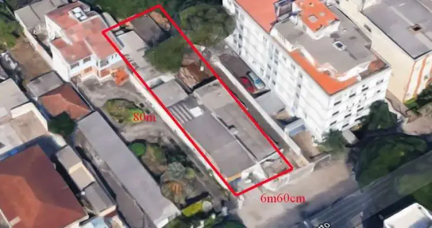 Terreno à venda no bairro santana com área disponível e sem dormitórios/quartos.